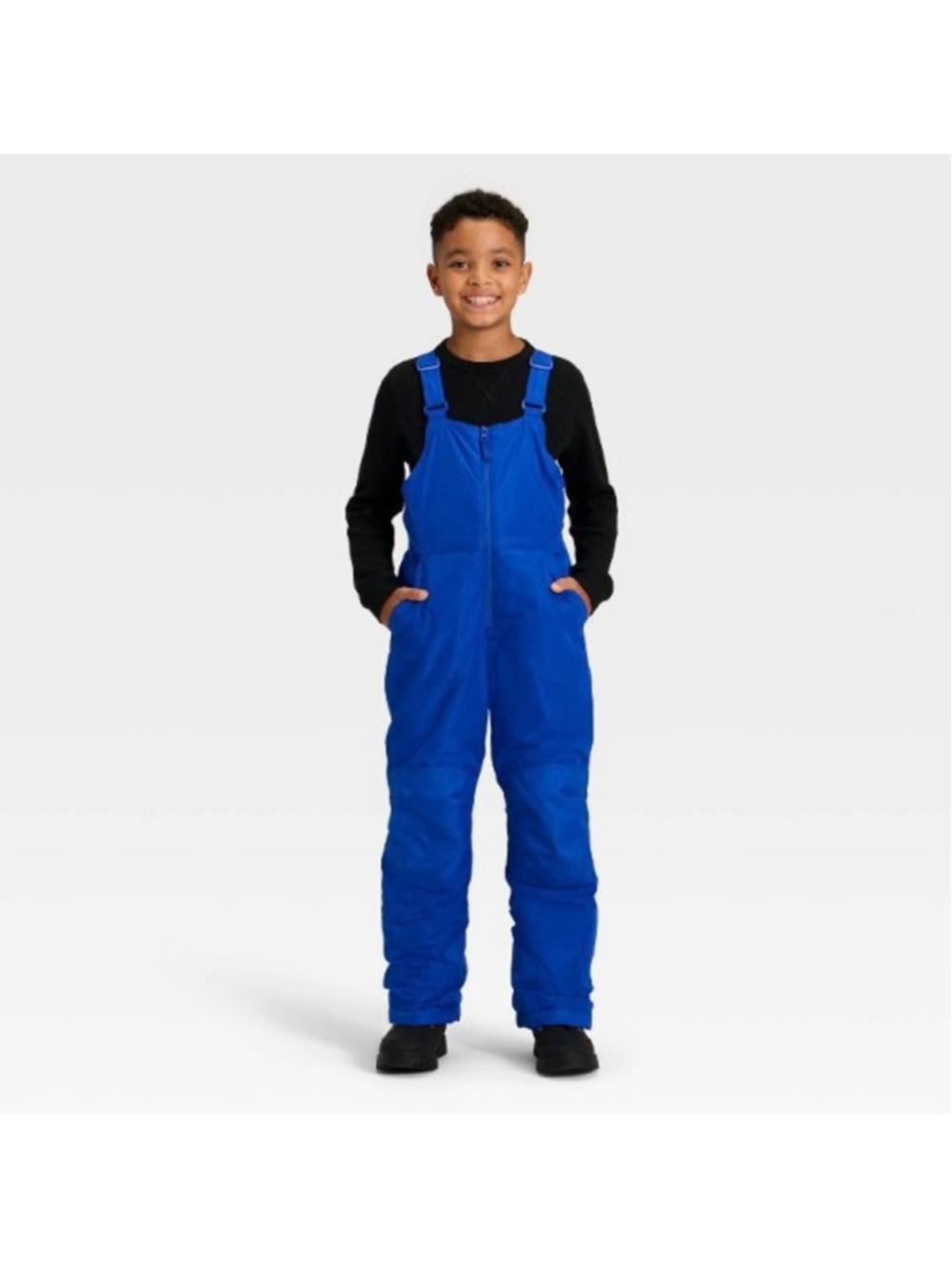 NEW Kids' Snow Bib suit Cat & Jack Blue XS